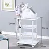 Carrinho de beleza para salão de beleza Suporte para instrumentos de bolha europeus Barbeiro Tatuagem Arte em unhas Ferramenta de ventosaterapia de ferro Frete grátis