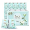 Papel de Pañuelo Jierou con Aroma a Flor de Té Blanco, 4 Capas, Resistente al Agua, Paquetes Pequeños Portátiles, 24 Paquetes, Paquete Económico para el Hogar