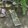 Balsas e Barcos de Bambu para Chá da Tarde, Pontos Cênicos para Sessões de Fotos, Barcos de Bambu de Camada Única e Dupla de Alta Flutuabilidade Que Podem Ser Lançados na Água para Passeios Turísticos