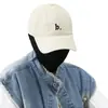 Gorra de Béisbol Suave Bordada con Letras para Mujer, Ala Ancha, Circunferencia de Cabeza Grande, Gorra Retro Pico de Pato para Hombre, Sombrero de Sol para Exteriores, Personalizable