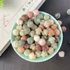 Raíz de Bodhi Multicolor Hongo Tallado Accesorios Pequeños DIY Pulsera de Joyería Hecha a Mano Accesorios de Pulsera Cuentas Sueltas Venta al Por Mayor