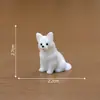 Boneca Filhote de Labrador Golden Retriever Fofo, Acessórios de Decoração DIY para Casa de Bonecas, Pequenos Enfeites para Micro Paisagens