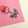 Chaveiro Personalizável de Fábrica Padrão Coruja Borboleta Liga de Zinco Fundido Souvenir de Viagem Cultural e Criativo