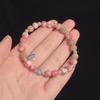 Pulsera de Cereza con Lazo Estilo Dulce y Femenino Más Vendida Diseño de Instagram Regalo para Mejor Amiga Novia