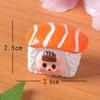 Novo Produto Transfronteiriço com Toque de Luxo, Bonecas de Sushi Fofas, Acessórios de Decoração DIY, Enfeites de Mesa para Micro-Paisagismo