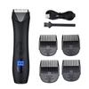 Cross-border novo aparador privado elétrico barbeador de cabelo digital barbeador masculino e feminino pelos pubianos cabelo pernas tesoura