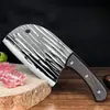 Cuchillo de Chef Forjado a Mano para Pescado Ultraafilado de Doble Uso para Cortar en Pedazos y Rebanar