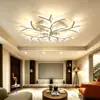 Lámpara de Techo Artística Moderna con Rama de Árbol para Protección Ocular, Diseño de Lujo Ligero Luz Principal para Sala de Estar, Luminaria LED para Decoración del Hogar