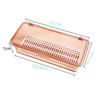 Caja de Almacenamiento para Brochas de Maquillaje con Tapa de Alto Valor para Beauty Blender, Lápiz de Cejas, Brocha para Sombra de Ojos, Lápiz Labial, Gran Capacidad, Caja de Almacenamiento a Prueba de Polvo