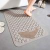 Alfombrilla antideslizante para baño, alfombrilla para baño, alfombrilla para baño, alfombrilla impermeable anticaída para inodoro con ventosa