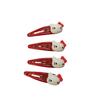 [Pin Bb] lindo clip para el pelo de dibujos animados de Hello Kitty para mujer, pinza roja para el pelo, accesorios para el pelo versátiles para niños y estudiantes