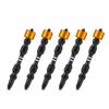 WM65L cabeza de lote con anillo magnético fosfatado negro doble cabeza cruzada S2 destornillador eléctrico anillo magnético lote magnético fuerte lote