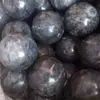 Fábrica de Bolas de Fitness de Jade Atacado Bola de Mármore de Jade Branco Topázio para Presente de Idosos Bola de Pedra