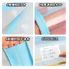 Bolsa de Armazenamento com Botão de Pressão Huajie, Bolsa Impermeável Espessa para Documentos, Bolsa Transparente Resistente ao Desgaste para Classificação de Matérias Escolares, Bolsa Organizadora de Documentos