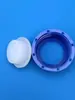 Tapa Azul Shuniu para Botella de Reactivos Gl45 Tapón Sellador de Silicona Tipo Tapón de Botella Tapa Azul de Botella con Abertura para Fermentación Tapón para Botella Anaeróbica