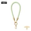 Cordão Original para Celular Longo 8mm Mosquetão de Montanhismo Transversal Ajustável Outdoor Elegante Dourado Escalada Corda Trançada