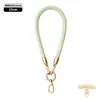Cordón de alta gama original para teléfono móvil de 8 MM resistente para colgar en el cuello ajustable para exteriores anti-pérdida cuerda trenzada para muñeca dorada