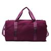 Nova Bolsa de Fitness Simples Portátil Xadrez Grande Capacidade Separação Úmido e Seco Impermeável e Redução de Carga Bolsa para Esportes Indoor
