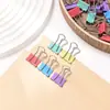 Clips de Papel de Color Macarrón, Clips de Cola Larga, Clips para Exámenes, Clips Metálicos para Documentos, Artículos de Papelería para Oficina, Clips de Cola de Fénix