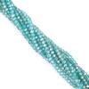Venta al por mayor de cuentas planas de 3 mm, cuentas de cristal con forma de rueda, pulseras de cuentas hechas a mano, accesorios de joyería con cuentas sueltas
