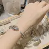 Versa personalidad europea y americana forma de serpiente traje de mujer chapado en oro retro moda pulsera abierta exagerada hip hop collar moderno genial