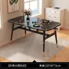 Mesa de Jantar para Uso Doméstico em Apartamentos Pequenos, Conjunto de Mesa e Cadeiras de Jantar Estilo Nórdico para Casa Alugada, Mesa de Jantar Simples em Ferro Forjado para Restaurante ou Uso Comercial