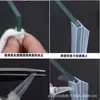 Tira Selladora para Puerta de Cristal Transfronteriza Tira Selladora para Ventana de Cristal con Forma de H Tira Adhesiva para Ventana de Cristal del Hogar Baño Solario