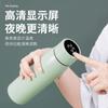 Taza con pantalla de temperatura inteligente, taza Morandi de color para hombres y mujeres, taza de acero inoxidable con aislamiento al vacío, taza de regalo creativa, personalización