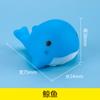 Venta al por mayor de fábrica vinilo pellizco llamado jugando agua animal pequeño juguete baño bebé patito amarillo pequeño jardín de infantes pequeño regalo