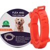 Coleira repelente de insetos para gato de estimação cachorro transfronteiriço pulga repelente de mosquitos anel de cachorro corda repelente de pulgas tira impermeável outlet de fábrica