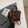 Bolso Cubo Casual para Mujer para Viajes de Otoño 2026, Bolso de Mano de Color Sólido a la Moda, Bolso Cruzado Elegante y Relajado