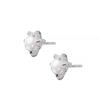 Pendientes de garra de dragón de plata de ley S999 para hombres y mujeres tendencia de moda temperamento clavos de cartílago oreja alta sensación nicho pendientes de perla al por mayor