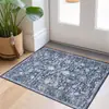 Alfombra gruesa estilo bohemio transfronteriza de cachemir sintético, adecuada para uso doméstico, sala de estar, resistente a las manchas, lavable a máquina, alfombra para mesa de café y alfombra antideslizante para mesita de noche