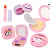 Brinquedos para Meninas de 3-7 Anos Casa de Brincar de Simulação Conjunto de Maquiagem Brinquedos de Maquiagem e Vestir para Meninas Conjunto de Princesa