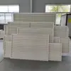 Persianas de Aleación de Aluminio Personalizadas por el Fabricante, Persianas a Prueba de Viento y Lluvia, Cubierta Protectora para Unidad Exterior de Aire Acondicionado, Persianas Decorativas para Pared Exterior