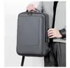 Mochila de Alta Gama para Hombre de Gran Capacidad, Resistente al Agua y al Desgaste, Bolsa Expandible para Laptop para Negocios y Viajes Diarios