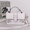 Bolsa de Design de Nicho Feminina Inverno 2025 Nova Retrô Portátil Texturizada Transversal Estilo Coreano Moda Losango Pequena Bolsa Quadrada