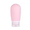 Frascos Recarregáveis de Silicone para Viagem, Frascos Cosméticos, Kit de Viagem, Gel de Banho, Loção, Frascos Armazenáveis Tipo Squeeze