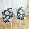 Funda de Silla Hogareña Elástica de Una Pieza Funda para Silla de Comedor Funda Simple para Taburete Universal Todo en Uno Todo Incluido Funda para Silla de Hotel