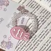 Ins Jelly Sakura Fresco Anillo para el Cabello de Hilo Telefónico Cuerda Dulce Suave Germinante Cuerda para el Cabello Sin Marca de Niña Accesorios para el Cabello de Primavera para Mujeres