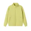 Sudadera con capucha de peso pesado de 400 g, manga raglán, cuello alto, con cremallera para hombre, adecuada para primavera y otoño, estilo business casual, se puede personalizar con un logo