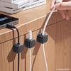 Organizador de Cables Magnético para el Hogar, Enrollador Sencillo, Adhesivo, Fijador de Almacenamiento de Cables de Datos, Pinza Fija para Cable de Ratón de Escritorio
