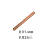 Rodillo de Madera de Haya con Agujero para Colgar Rodillo de Madera Maciza Herramienta para Hornear Doméstica Comercial Puede Agregar Texto Impreso LOGOTIPO