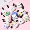 Acessórios de joias de resina de desenho animado de cachorrinho, acessórios de cabelo, capa de celular, material DIY de cola cremosa, vendas diretas da fábrica no atacado