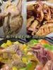 Frango Seco ao Ar Especial de Hubei Frango Seco ao Ar Shilipu de Jingmen Frango Curado Frango Caipira Inteiro Frango Salgado Carne Curada Comercial