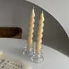Paquete de 2 velas perfumadas espirales francesas, velas retorcidas, velas para accesorios de decoración de bodas