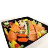 Caja para Cortar Fruta, Ramisu, Caja para Llevar Comida Estofada, Caja Desechable para Entrega de Comida de Pato, Caja de Sushi, Caja de Embalaje de Madera