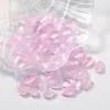 Furo Horizontal Meio Furo Pétalas de Botão de Flor Esmaltado Acessórios de Grampo de Cabelo Trançado Artesanal DIY Pacote de Material para Pulseira Colar