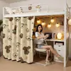 Cortina de cama para estudante universitário com bloqueio forte de luz, tela de cama de tecido para beliche superior, escudo de privacidade para beliche inferior de homens e mulheres, ideal para a temporada de volta às aulas