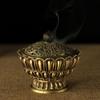 Nepal liga roseta incenso rattan capa incenso bobina de cobre incenso sândalo incenso oito tesouros oito incenso auspicioso